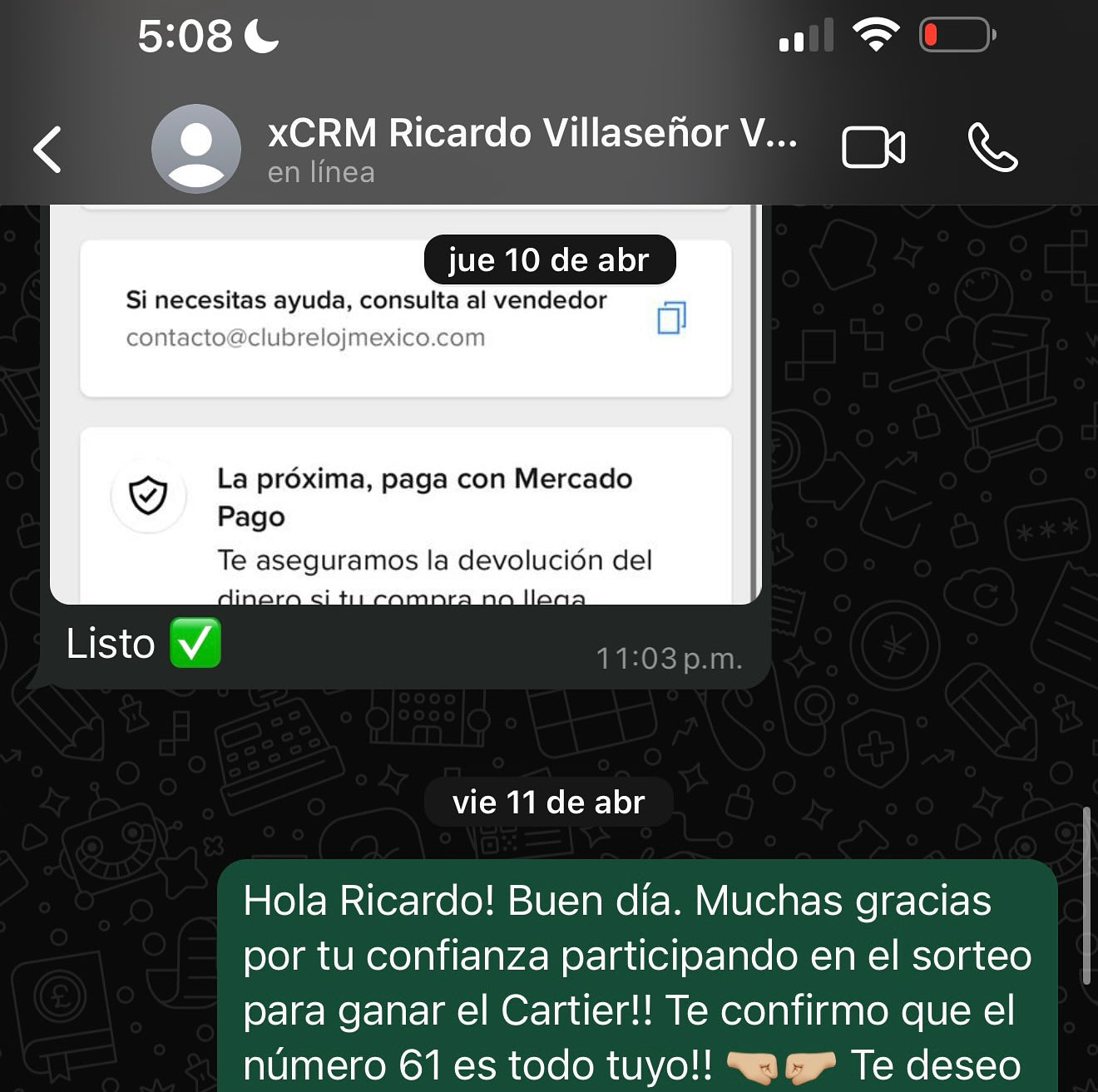 Ricardo Villaseñor | Cartier Santos