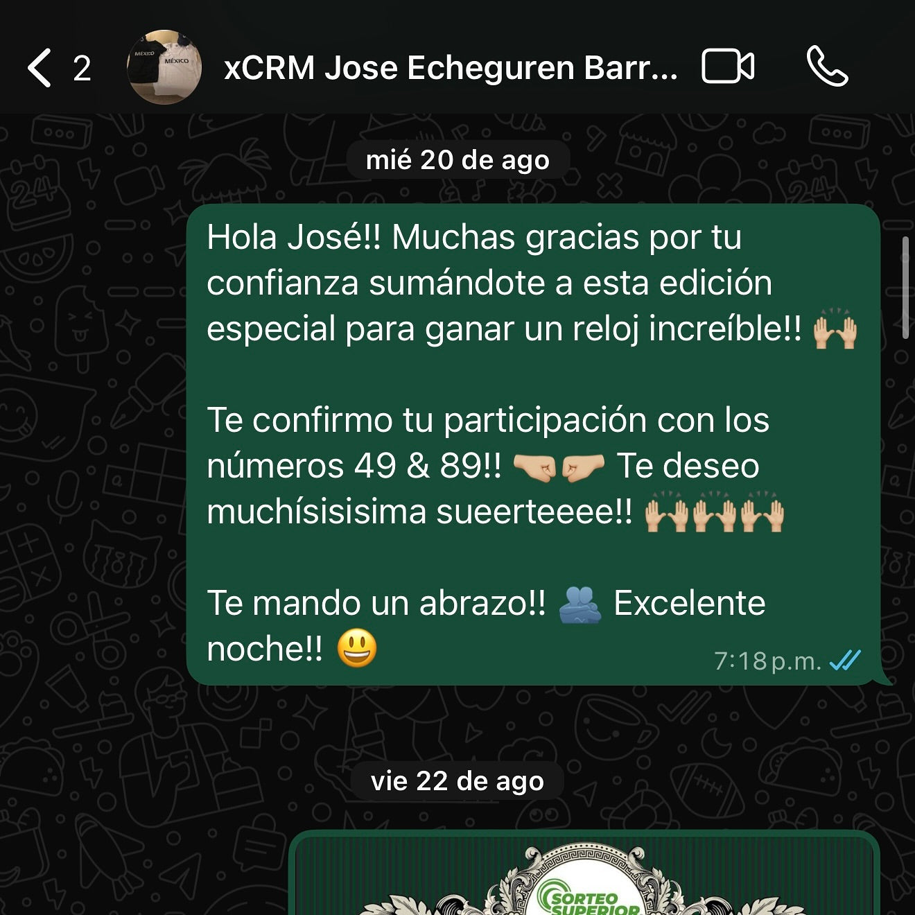 José Echeguren | Cartier Santos