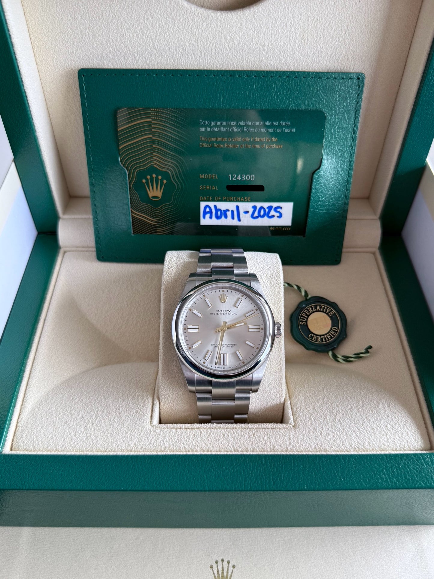 Andrés Puente | Rolex Oyster Perpetual