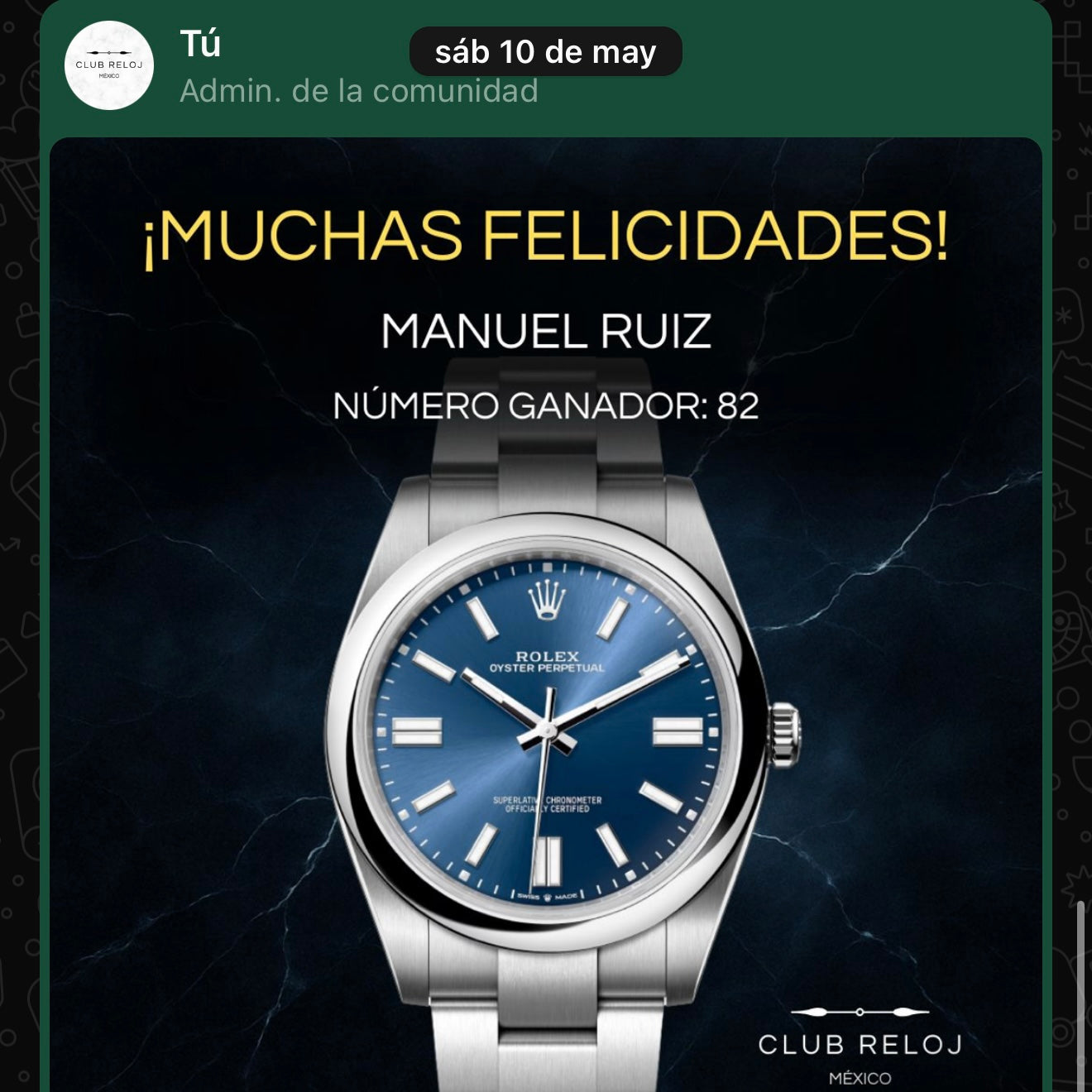 Manuel Ruíz | Rolex Oyster Perpetual