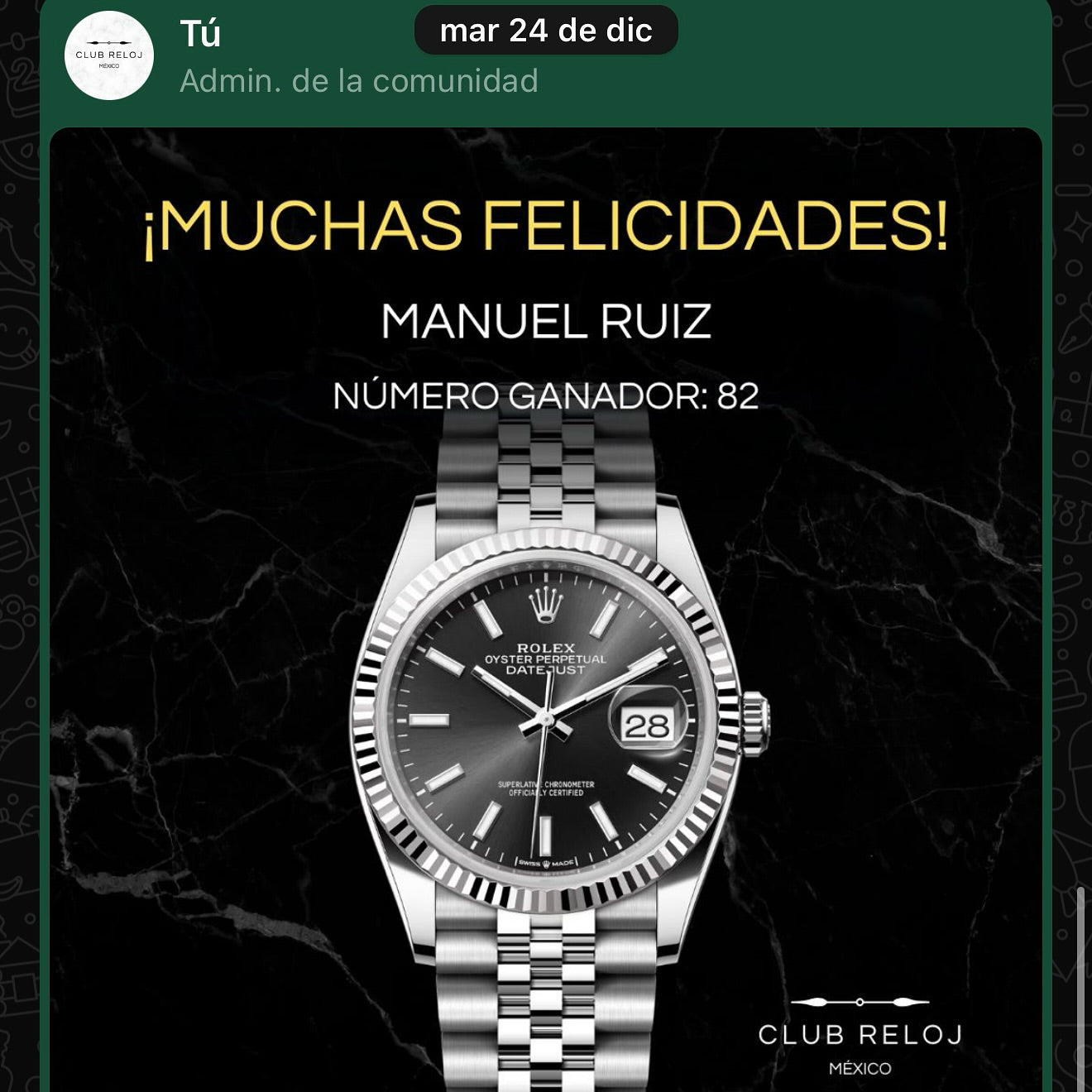 Manuel Ruiz | Rolex Datejust