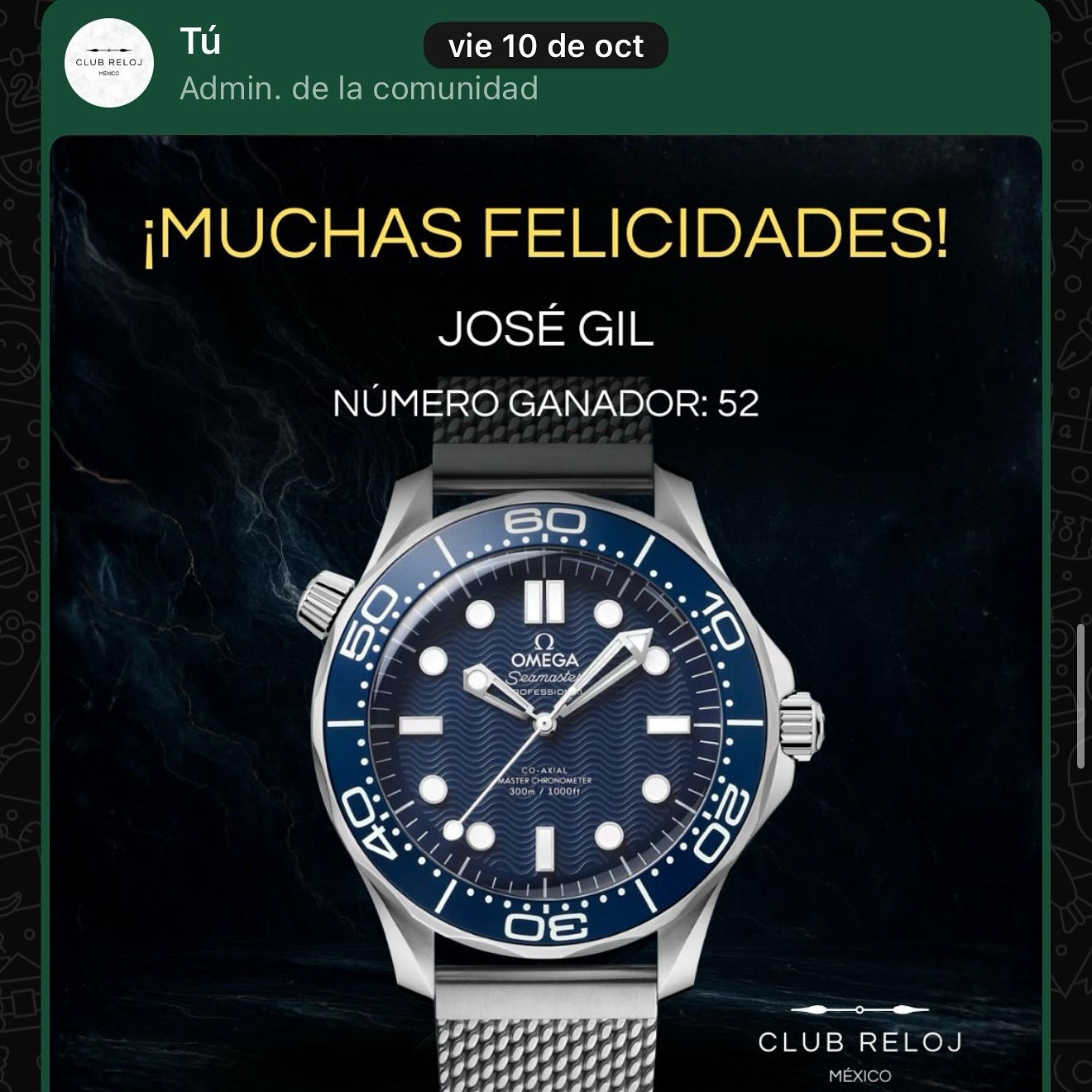 José Gil | Omega Seamaster