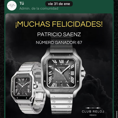 Patricio Saenz | Cartier Santos