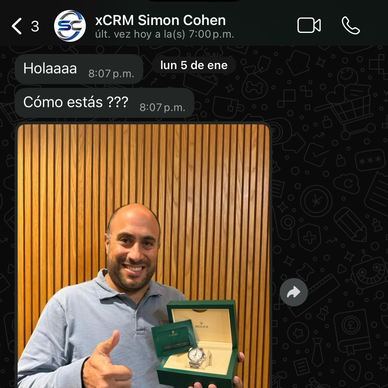 Simón Cohen | Rolex Explorer II