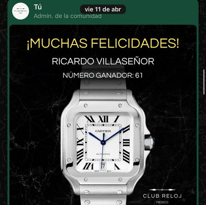 Ricardo Villaseñor | Cartier Santos