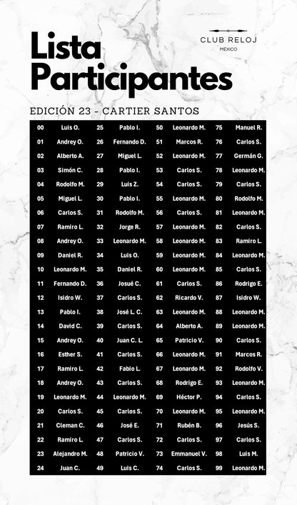 Cartier Santos | EDICIÓN 23