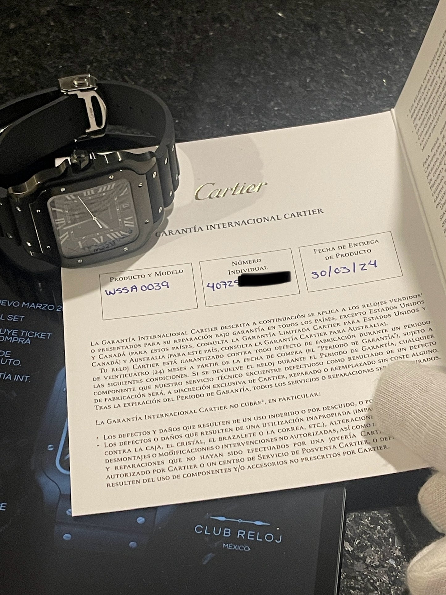 Alejandro Granado | Cartier Santos