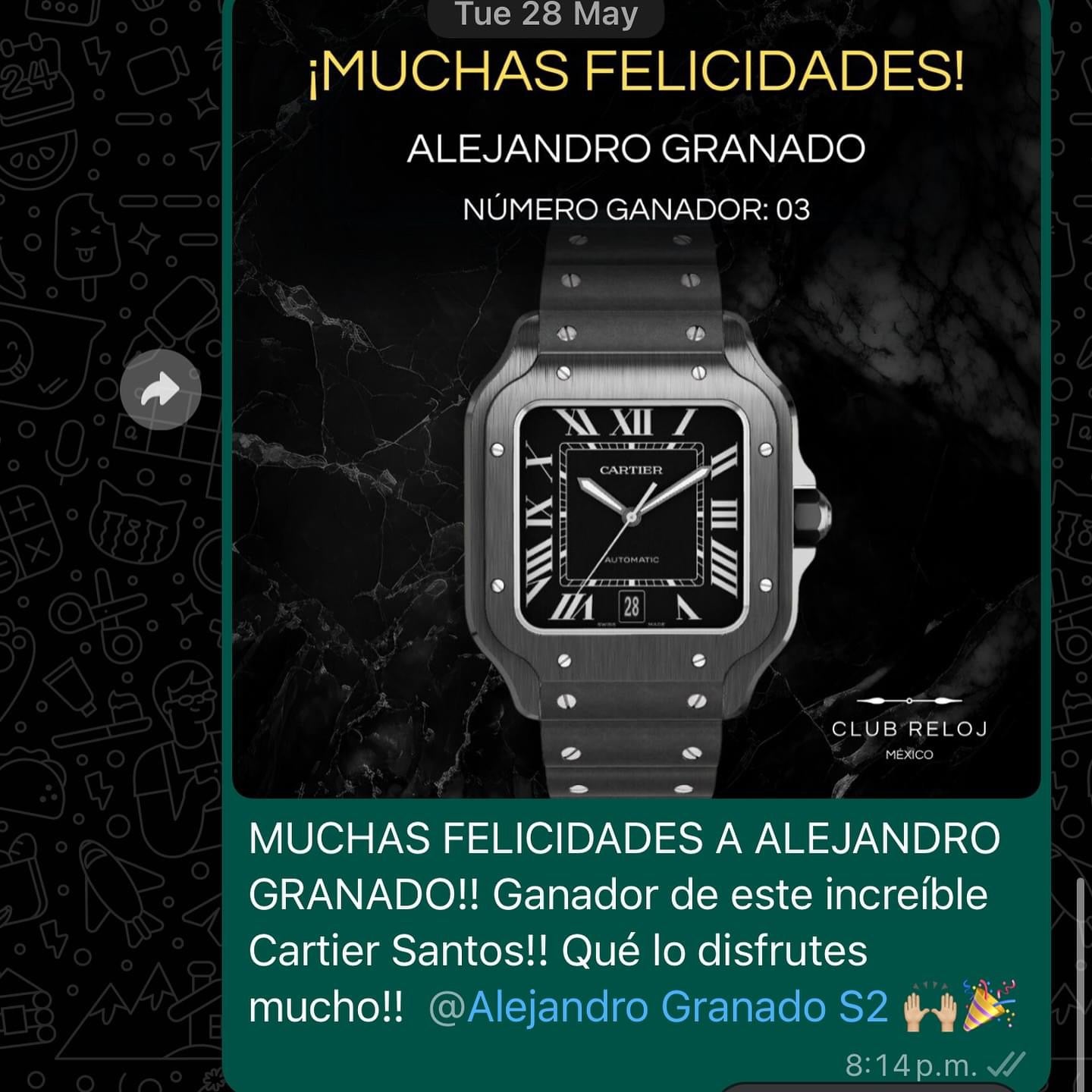 Alejandro Granado | Cartier Santos