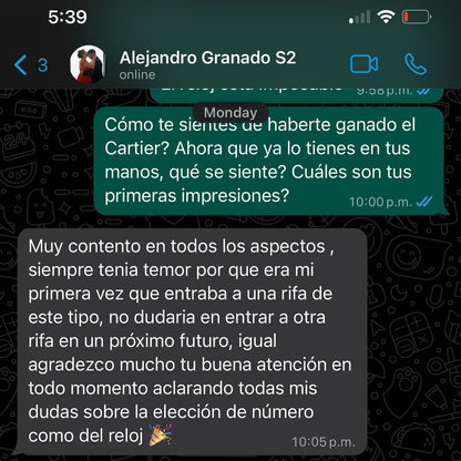 Alejandro Granado | Cartier Santos