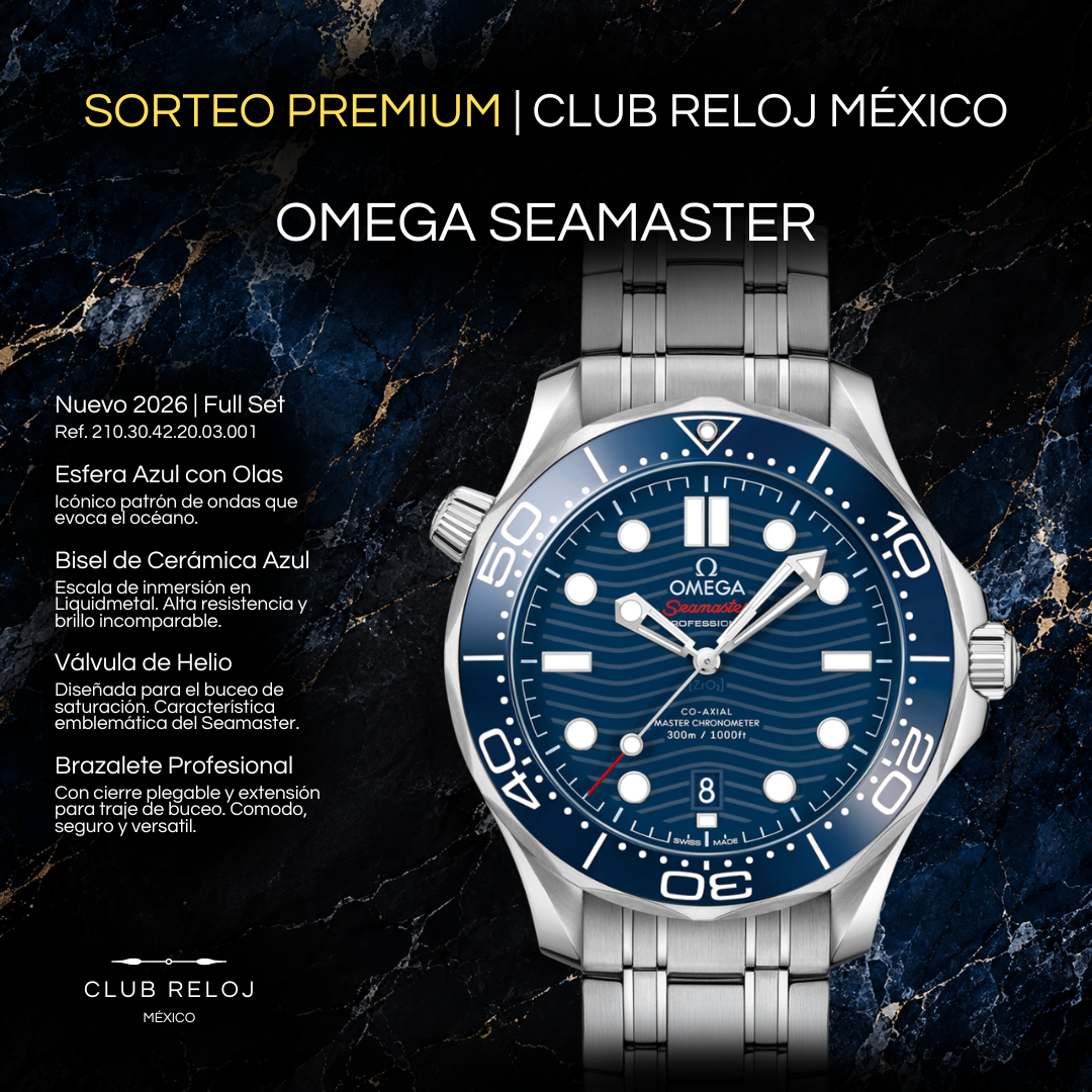 Mini Sorteo | Omega Seamaster